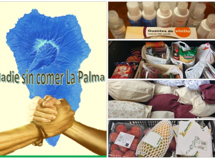 'Nadie sin comer'; el ADN 🧬 solidario de La Palma al descubierto 🥰