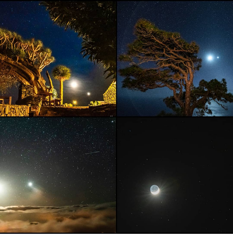 'La Danza de Venus y La Luna'🌖💞, de Miguel Calero, imagen adicional 📸 del Día de la Ciencia en la Tierra