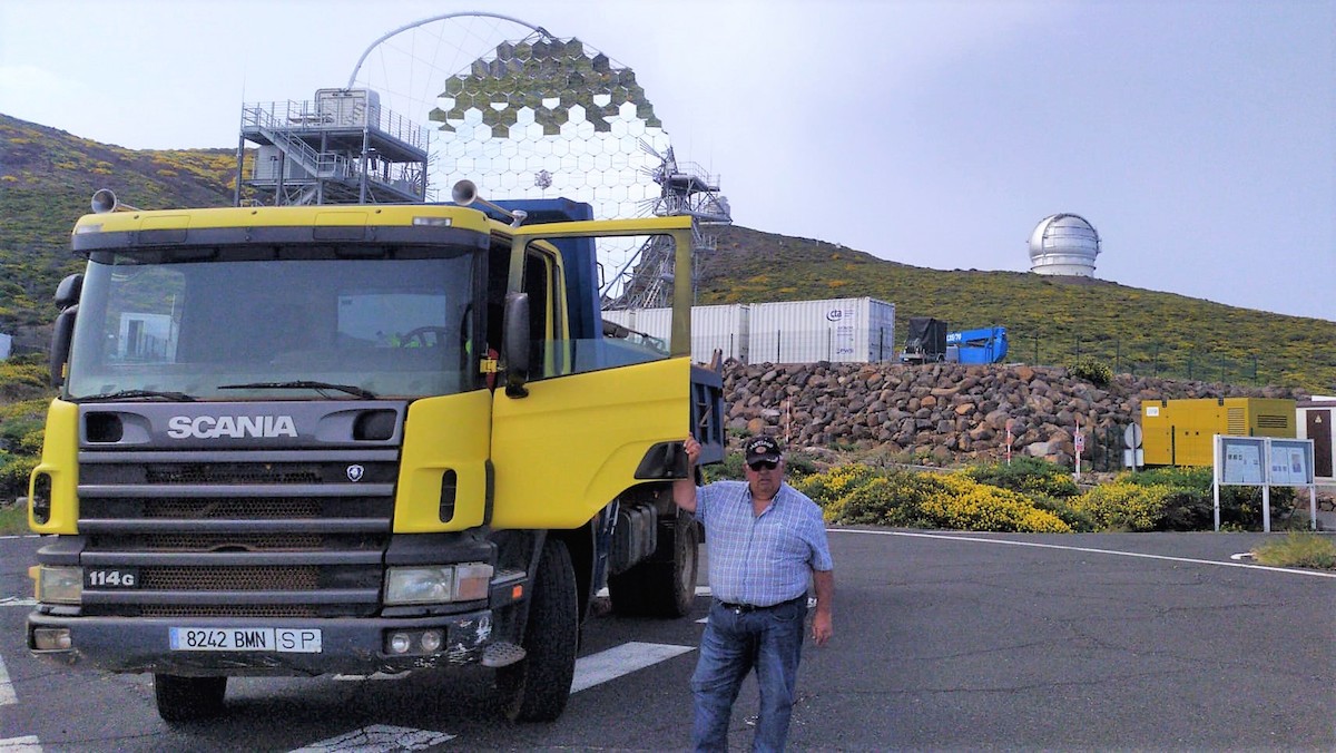💧Juan Crispo, el exalcalde que hizo 40 años de 🚰'aguador' de los telescopios 🔭