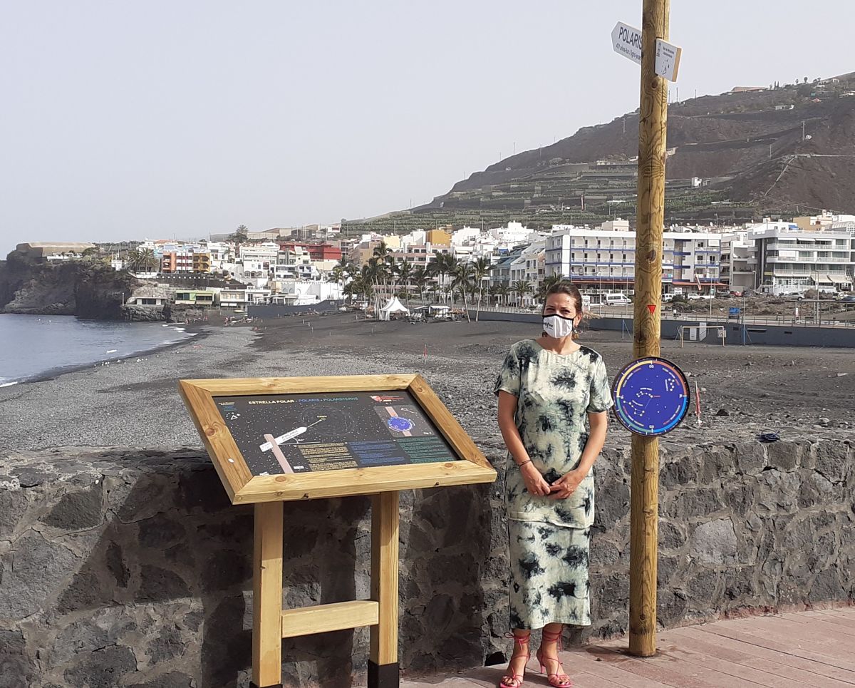 El mirador astronómico🔭 de Puerto Naos vuelve a estar disponible😀 para contemplar las estrellas 🌟💫