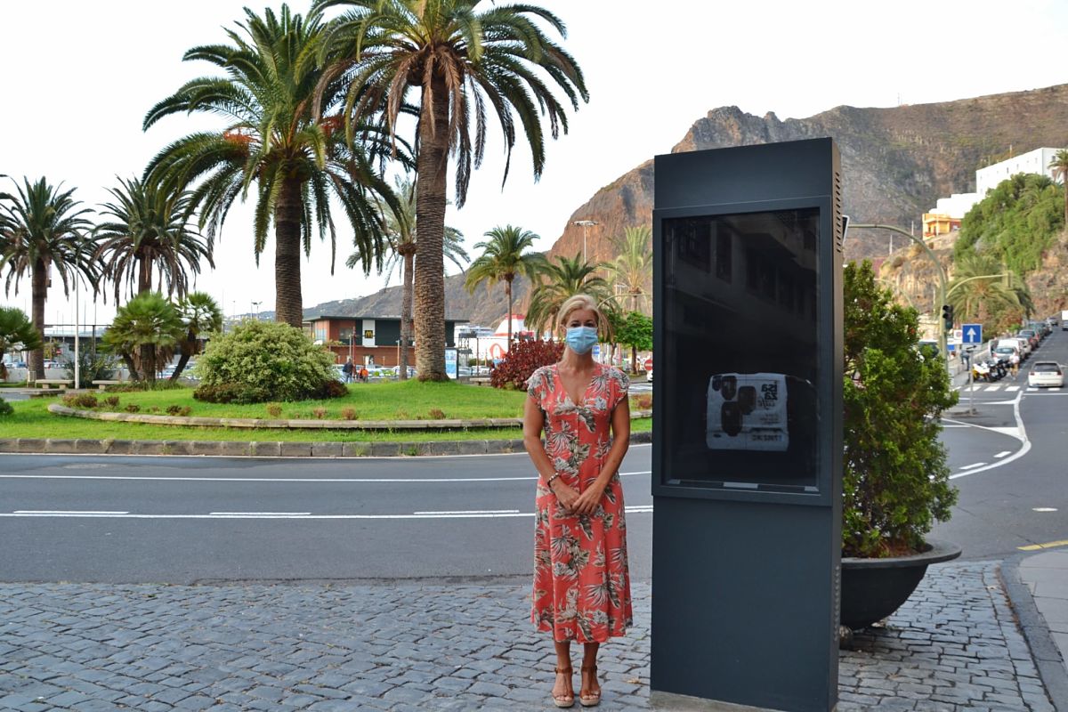 Un tótem digital ubicado en la Calle Real🚶‍♂️ mostrará los atractivos😍 de la capital 🌆