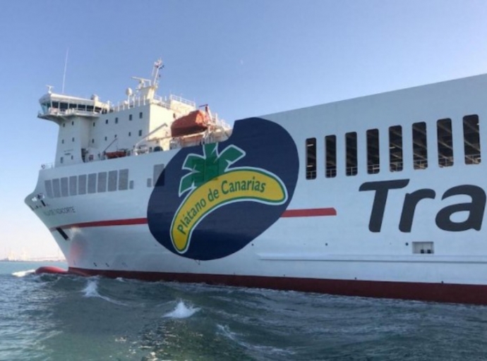 El buque 'Villa de Tazacorte' 🚢arribará por primera vez a La Palma el 2 de diciembre👏