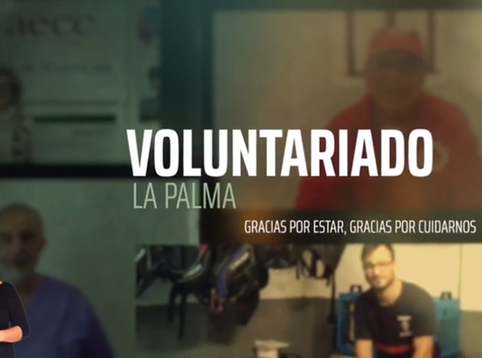 Voluntarios palmeros👮‍♀️👨‍🚒🧏‍♀️, hechos de otra pasta