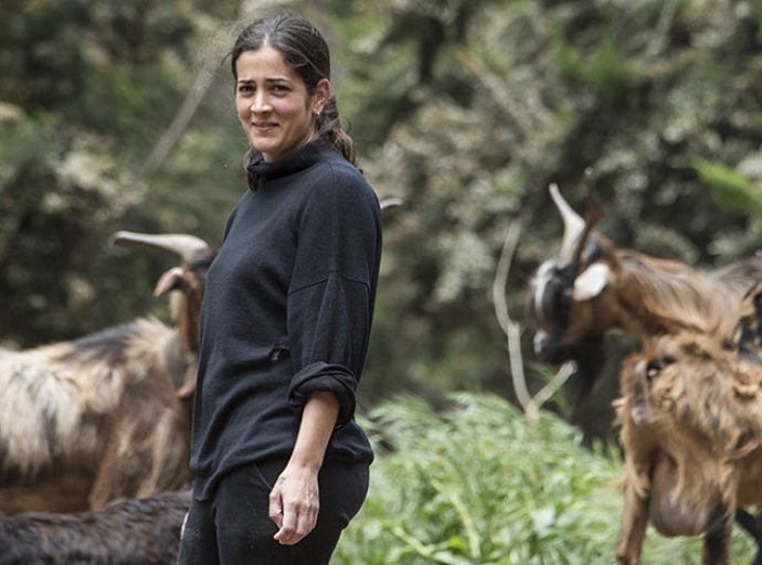 La ganadera palmera Brenda Rodríguez🤗, un ejemplo a seguir dentro del sector en Canarias🐐🧀