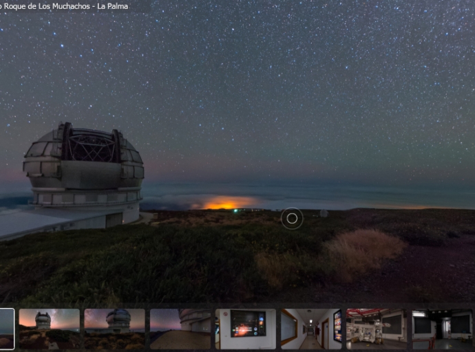 Un viaje virtual 📲entre las estrellas🌌 junto al mayor telescopio óptico 🔭del mundo