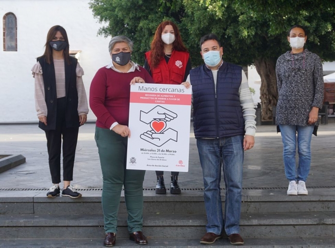 👏Los Llanos pone en marcha una recogida de alimentos🧃🥛🍞 que irán destinados a Cáritas