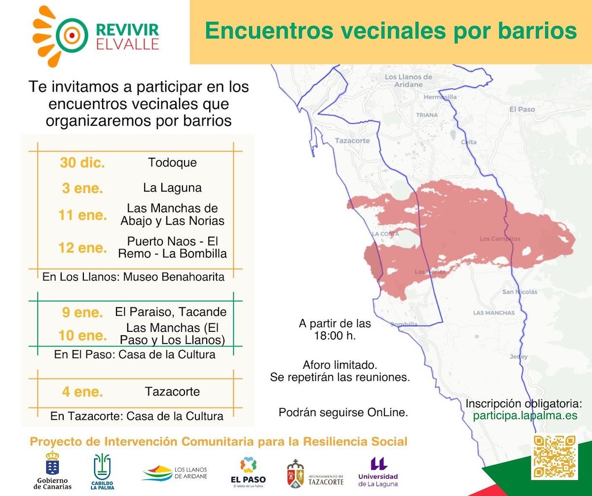 Los vecinos 👥 ya tienen voz ante la "recuperación" del volcán 🌋, comienza el proyecto 'Revivir el Valle'