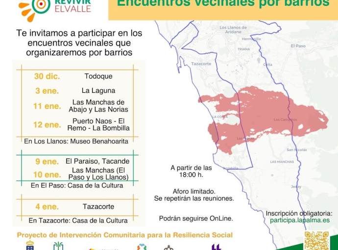 Los vecinos 👥 ya tienen voz ante la "recuperación" del volcán 🌋, comienza el proyecto 'Revivir el Valle'