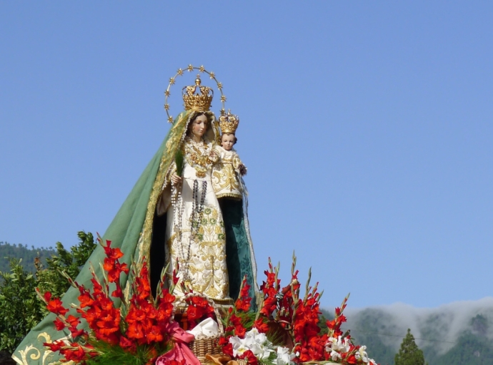 El Paso prepara La Bajada de La Virgen del Pino🌲 más emotiva♥ y solidaria de su historia😀