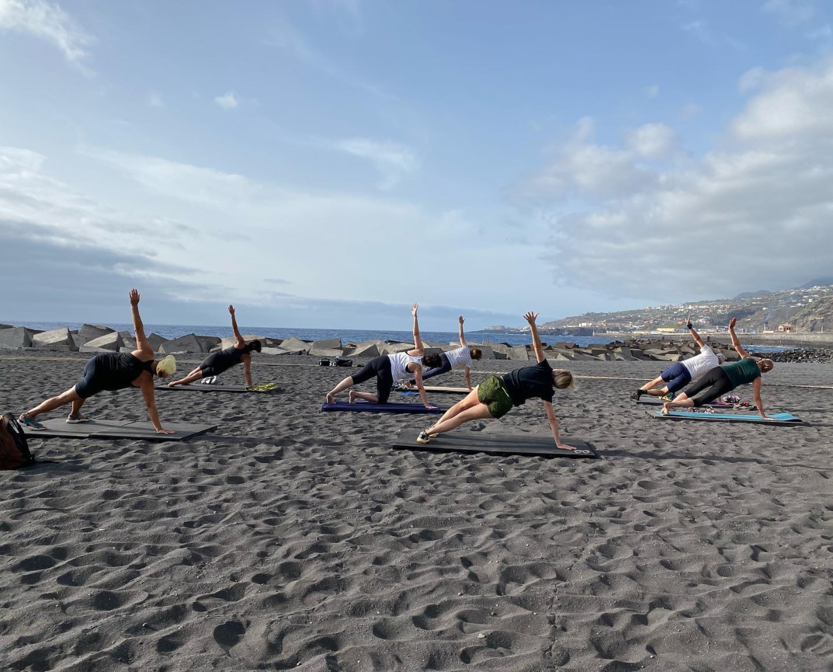 La 🏖️playa capitalina se convierte en un "🤸espacio de salud🤸‍♂️" en el mes de agosto