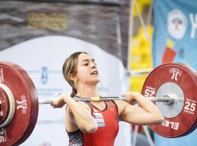 La Palma presente por primera vez en los 🏋️Campeonatos Nacionales de Halteroflia🏋️‍♀️