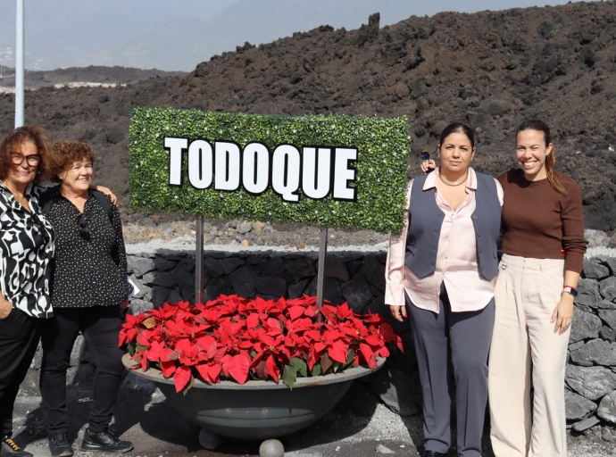 Los Llanos de Aridane 🏫 agradece la solidaridad 💞 de Mogán con Todoque 