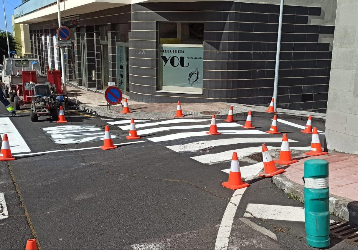 Los Llanos crea espacios🚦 más seguros para los peatones🚶‍♂️