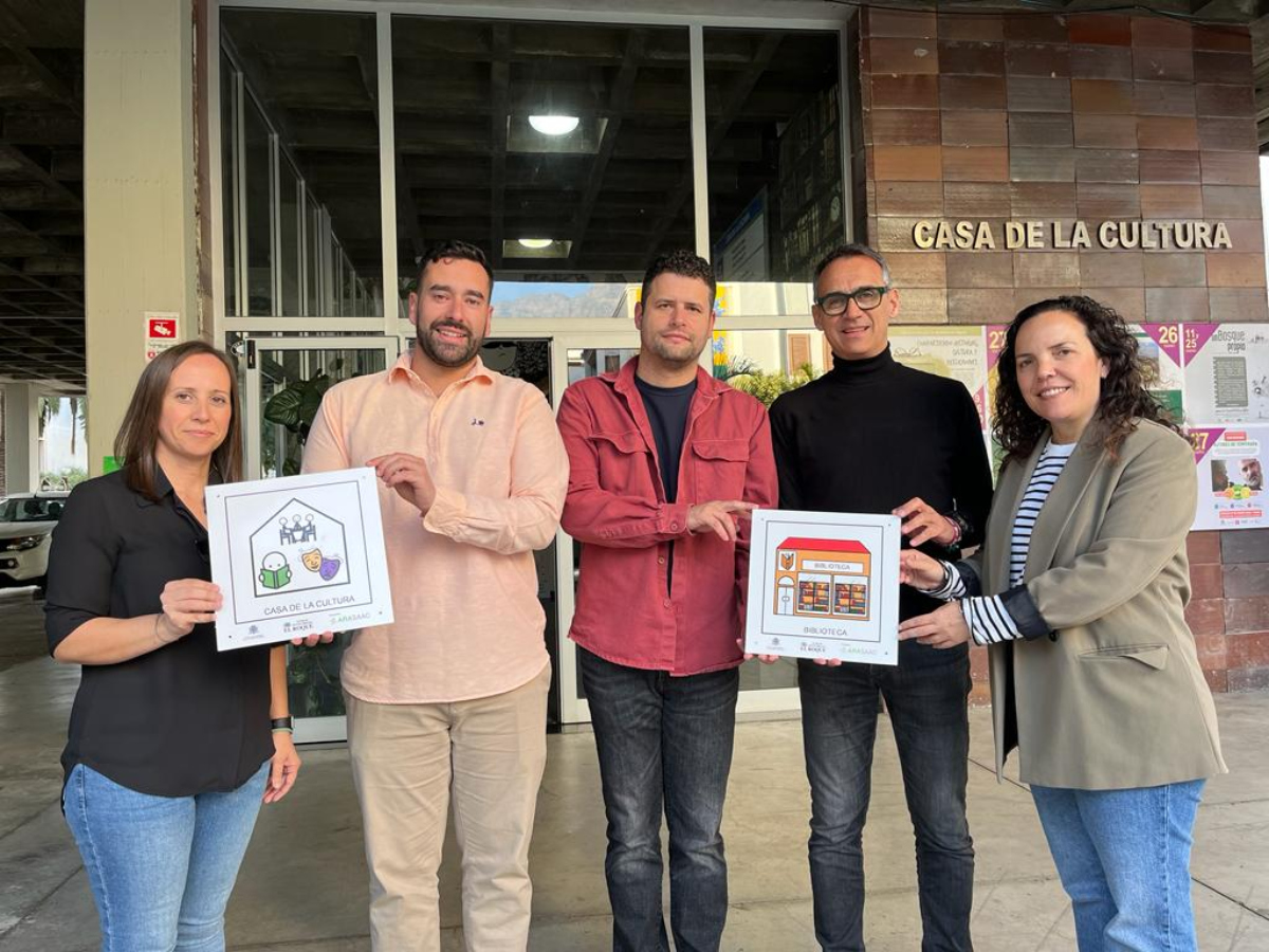 Los Llanos fomenta la 📖accesibilidad cognitiva🧏‍♀️ en espacios públicos