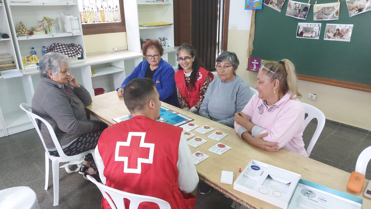 Cruz Roja⛑️ pone en marcha actividades de dinamización para los 👵mayores👴 de El Paso