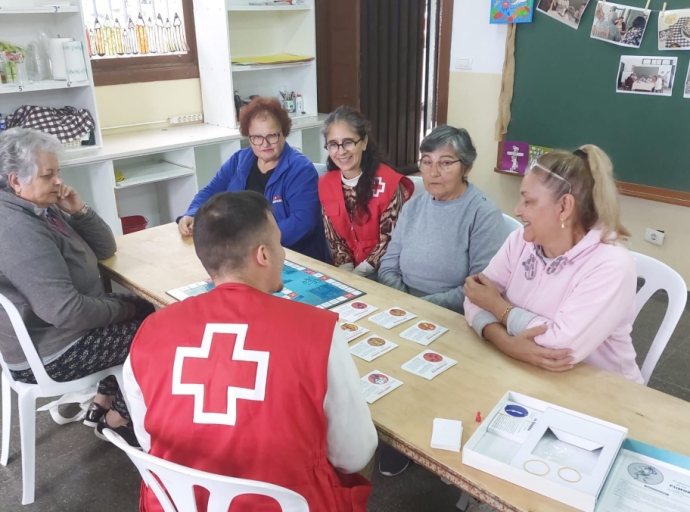 Cruz Roja⛑️ pone en marcha actividades de dinamización para los 👵mayores👴 de El Paso