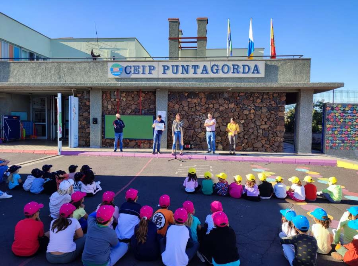 El CEIP Puntagorda, galardonado🏆 con la distinción Viera y Clavijo 2023 por excelencia educativa📚